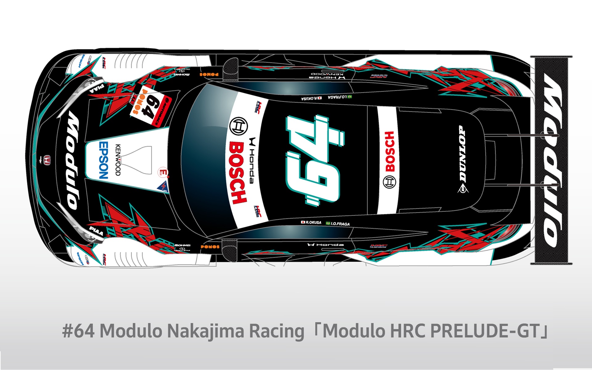 画像］ホンダアクセス、スーパーGTに挑む「64号車 Modulo Nakajima