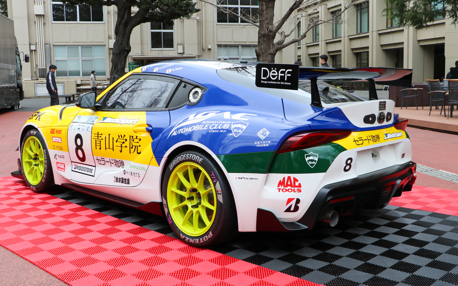 画像］青山学院大学体育会自動車部、2026年S耐参戦マシン「GRスープラ