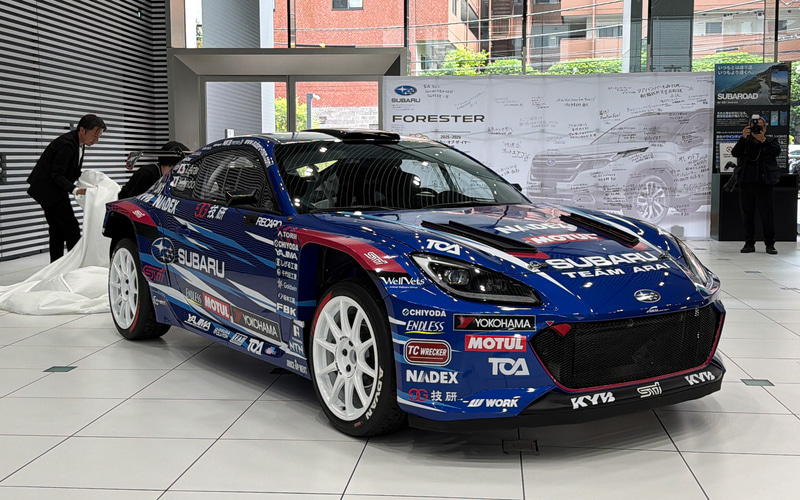 画像］スバル、BRZの4WDターボラリーカー「スバル ボクサー ラリー