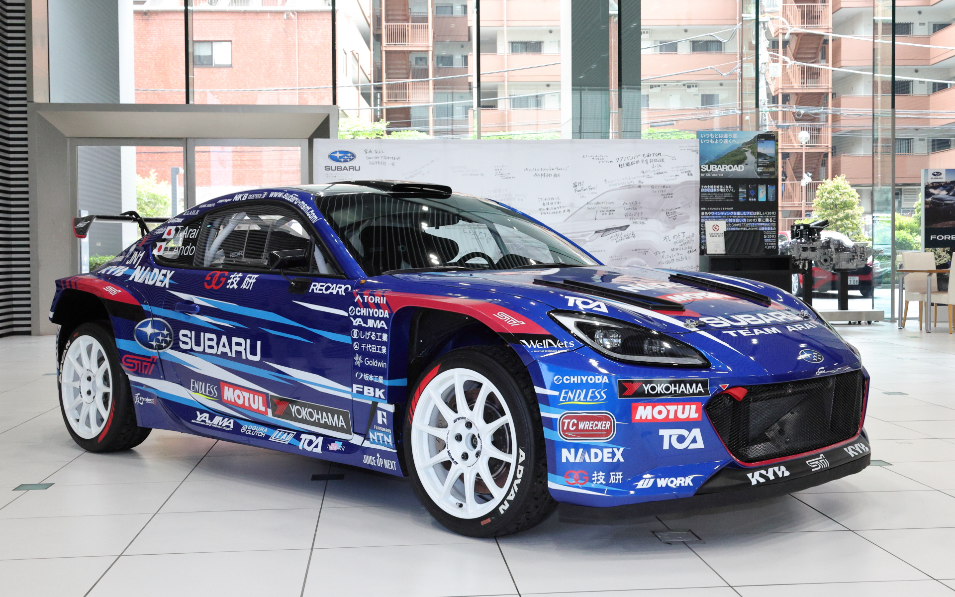 画像］スバルの新マシン「スバル ボクサー ラリー spec.Z」は、これ