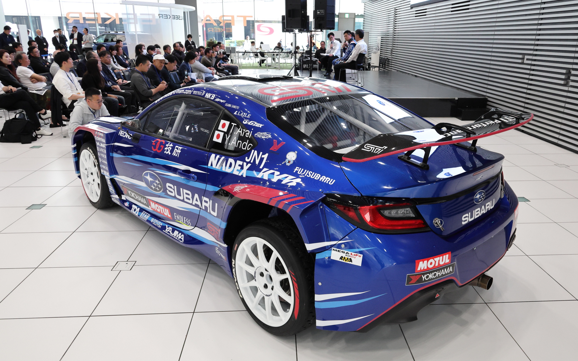 画像］スバルの新マシン「スバル ボクサー ラリー spec.Z」は、これ