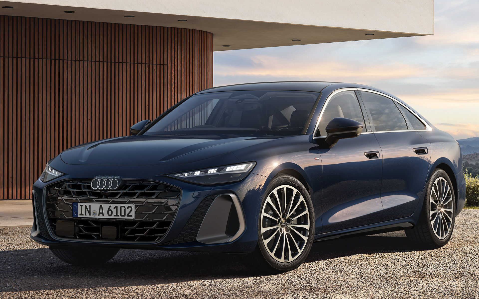 画像］アウディ、新型セダン「A6」と新型ステーションワゴン「A6