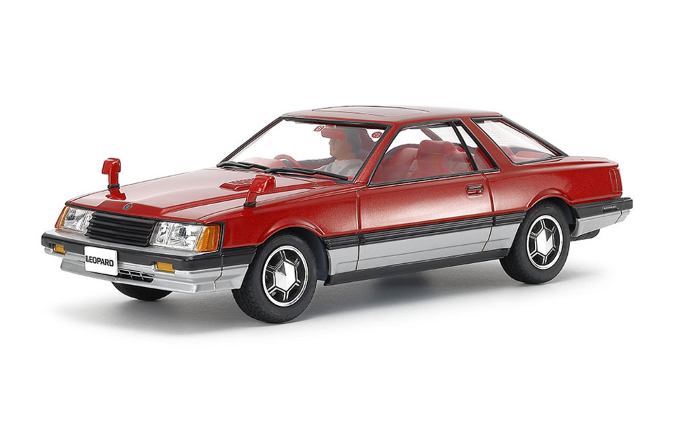 画像］タミヤ、1/24プラモデル「日産 レパード2ドア ハードトップ280X