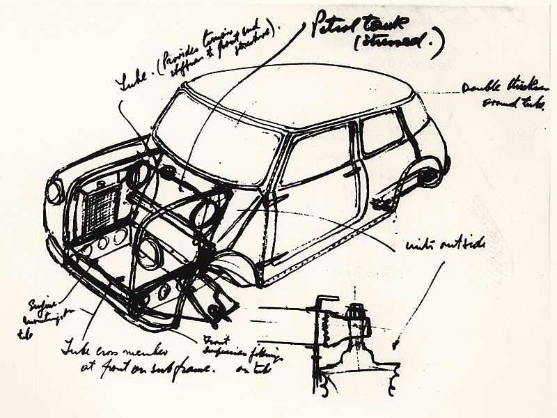 画像 Mini50周年記念の限定オプション Mini Jubilee Line Bmw Group Studioでオリジナルminiの試作車など展示 11 11 Car Watch