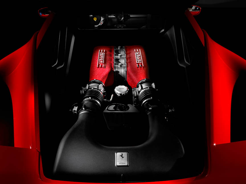 フェラーリ 458イタリア のインテリアなど公開 Car Watch
