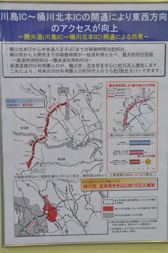 画像 国交省とnexco東日本 圏央道 川島ic 桶川北本ic間を開通 上尾道路の一部区間もあわせて開通へ 6 50 Car Watch