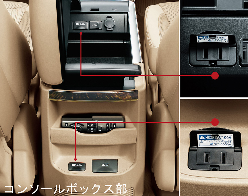 立派な アルファード センターコンソール ジャズナーテモ