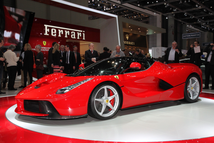 [画像]【【2013ジュネーブショー】】限定499台のスペシャルモデル「ラ フェラーリ」ワールドプレミア(2/16) Car Watch