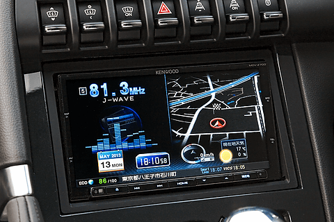 ナビレビュー フルモデルチェンジしたケンウッドの 彩速ナビ Mdv Z700 静電式タッチ液晶 デュアルコアcpuなどスマートフォンテクノロジーを全面採用 Car Watch