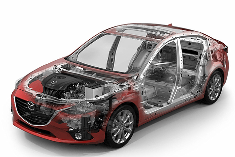 マツダ 新型 Mazda3 日本名 アクセラ の透視図やイメージスケッチ Car Watch