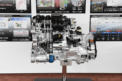 社内計測燃費36 4km Lをマークする新型 フィット ハイブリッド のメカニズム Car Watch