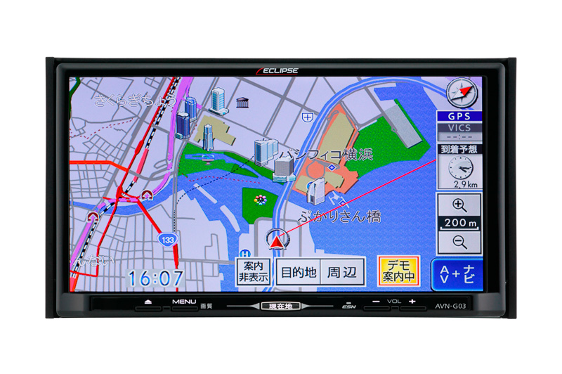 画像］富士通テン、スマホとWi-Fi接続するカーナビ「イクリプス AVN