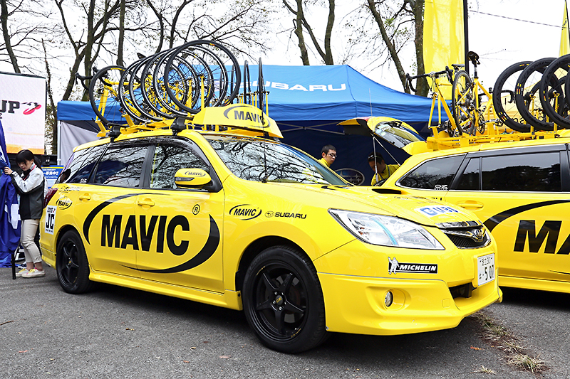 画像］MAVICカラーのスバル車が登場する「2013 ジャパンカップサイクル