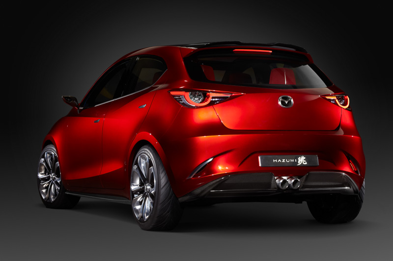 画像 マツダ ジュネーブショーでコンセプトモデル マツダ跳 Hazumi を世界初公開 新開発の小排気量クリーンディーゼルエンジン Skyactiv D 1 5 を搭載 9 28 Car Watch