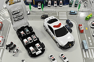 1 1 トミカ警察 トヨタ86パトロールカー がメガウェブで展示開始 Car Watch