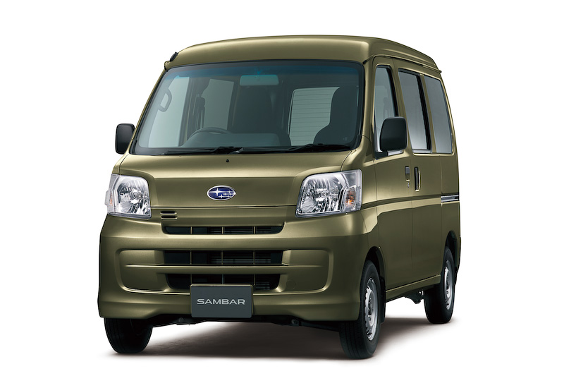 スバル 内装色をブラックでまとめたサンバーバン特別仕様車 ブラックインテリアセレクション Car Watch