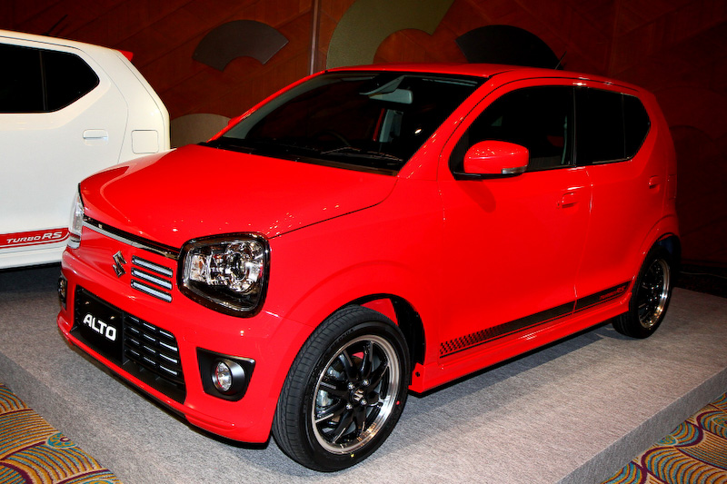 スズキの原点 新型アルト 発表会開催 アルトターボrs を15年3月発売 Car Watch
