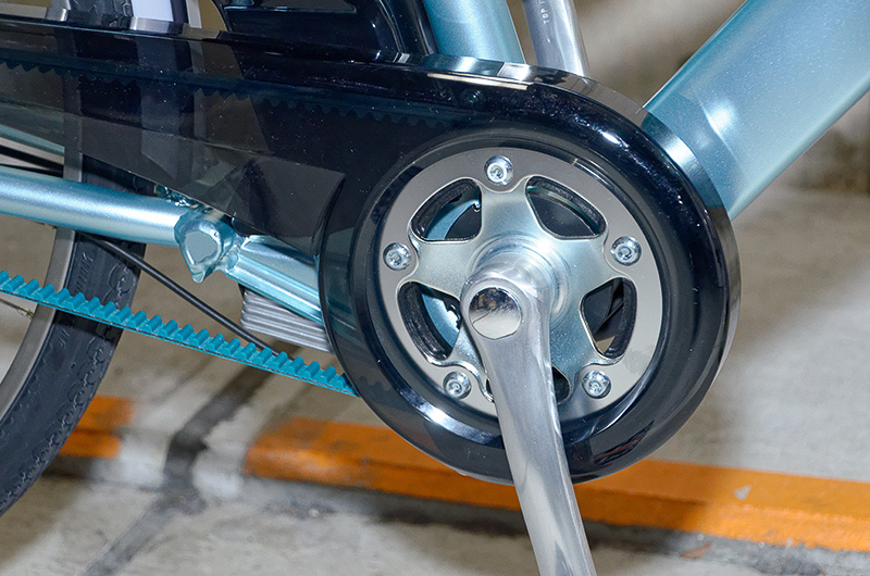 電動自転車☆ブリヂストン アルベルトe デュアルドライブ フロントモーター☆ 画像］ブリヂストンサイクル、フロントモーターを採用した両輪駆動の