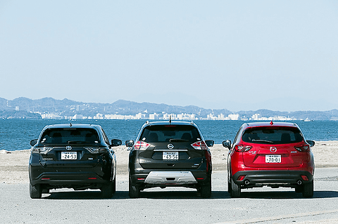 特別企画 岡本幸一郎の国産suv 4wd に乗ってみた ディーゼル Cx 5 ガソリン エクストレイル ハイブリッド ハリアー を夫婦試乗