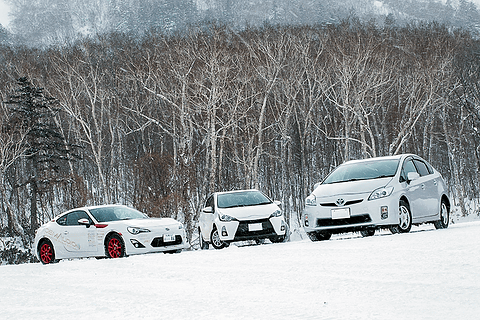 特別企画 プリウス や アクア の雪道対策に車高を上げるスプリングという選択 北海道のタクシー 運転のプロが選択した Chuhatsu Plus Multi Road Sasc