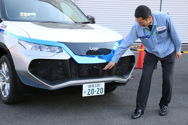 画像 三菱電機 東京モーターショーに出展する自動運転コンセプトカー Emirai3 Xauto 公開 テストコースでの自動運転 リモコン式自動駐車 のデモを披露 9 70 Car Watch