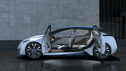 日産 未来のevと自動運転を具現化したコンセプトカー Nissan Ids Concept を東京モーターショーに出展 Car Watch