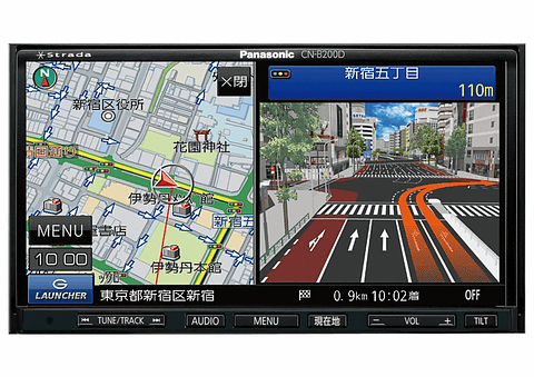 画像］パナソニック、カーナビ「CN-B200D」を活用した業務用車両運行
