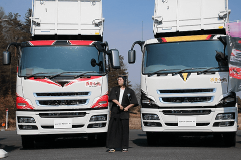 画像］三菱ふそう、スーパーグレートVによる「燃費合戦（ねんぴ
