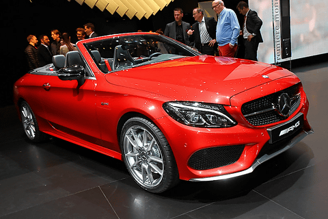 16ジュネーブショー 独ダイムラー Cクラス カブリオレ などcクラス派生モデルを公開 Car Watch