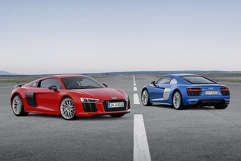 アウディ R8 をフルモデルチェンジ 日本市場向けに16年度は100台導入 Car Watch