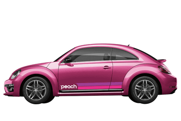 フォルクスワーゲン ザ ビートル 初採用となるピンク色の限定車 Pinkbeetle Car Watch