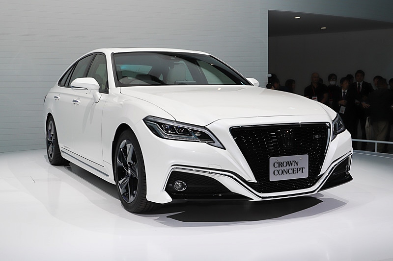 東京モーターショー2017】トヨタ、2018年夏に発売する新型「クラウン