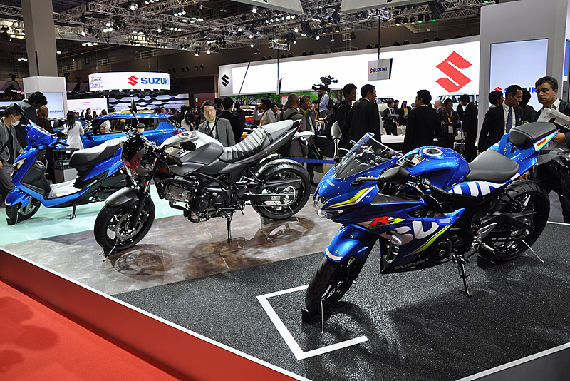 第45回東京モーターショー2017】スズキ、ネオクラシックの2輪モデル