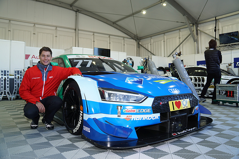 SUPER GT 最終戦もてぎ】Audi RS5 DTMのデュバル選手とウルリッヒ前