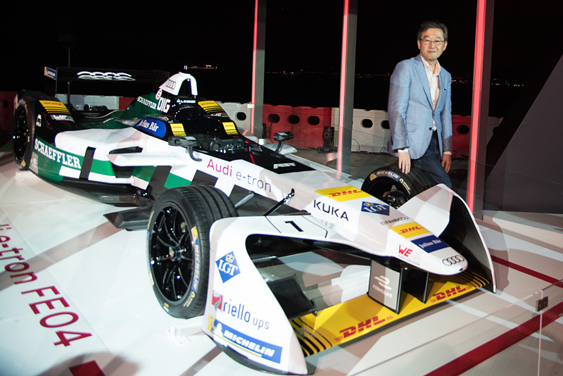 フォーミュラE 第1/2戦 香港】アウディ ジャパン代表取締役社長 斎藤徹