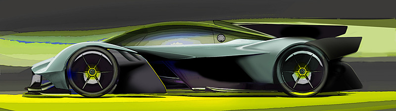 英アストンマーティン、サーキット専用モデル「ヴァルキリー AMR Pro
