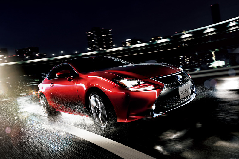 レクサス、「RC」「RC F」に「Lexus Safety System＋」を全車標準装備