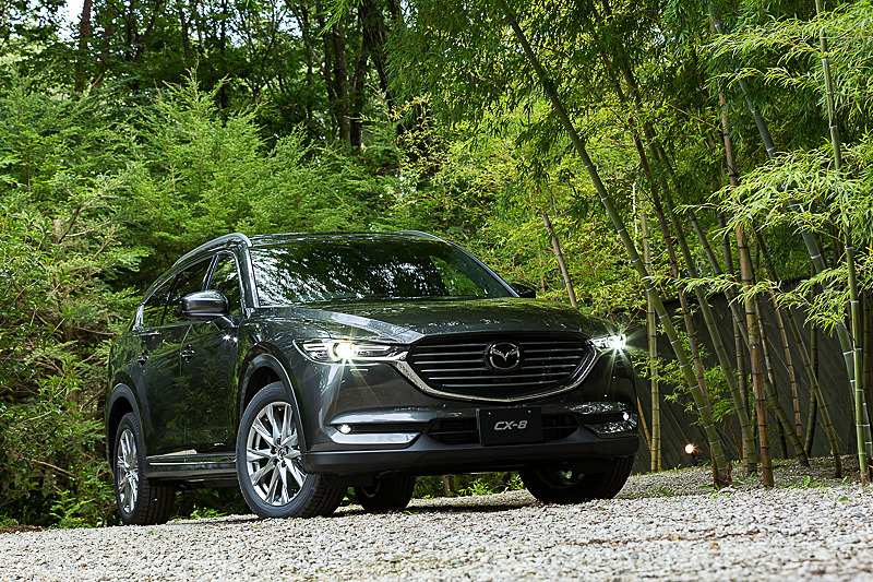 マツダ 3列シートsuv Cx 8 の予約受注が3カ月で7362台に Car Watch