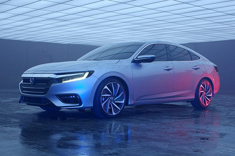 ホンダ、2018年デトロイトショーで新型ハイブリッドセダン「インサイト