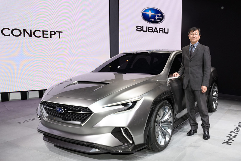 インタビュー Subaru Viziv Tourer Concept について デザイン本部長 石井守氏に聞く ジュネーブショーで世界初公開された新世代ツアラーコンセプト