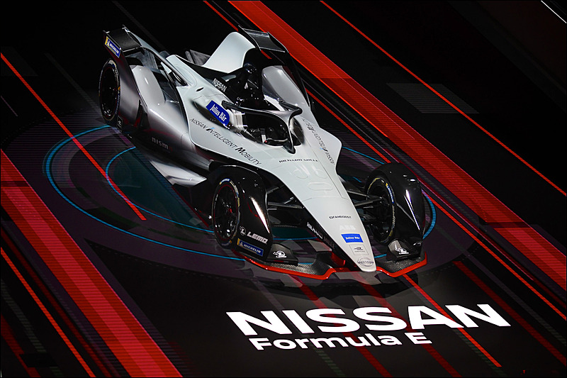 ジュネーブショー 2018】日産、2018年のフォーミュラE参戦マシンの