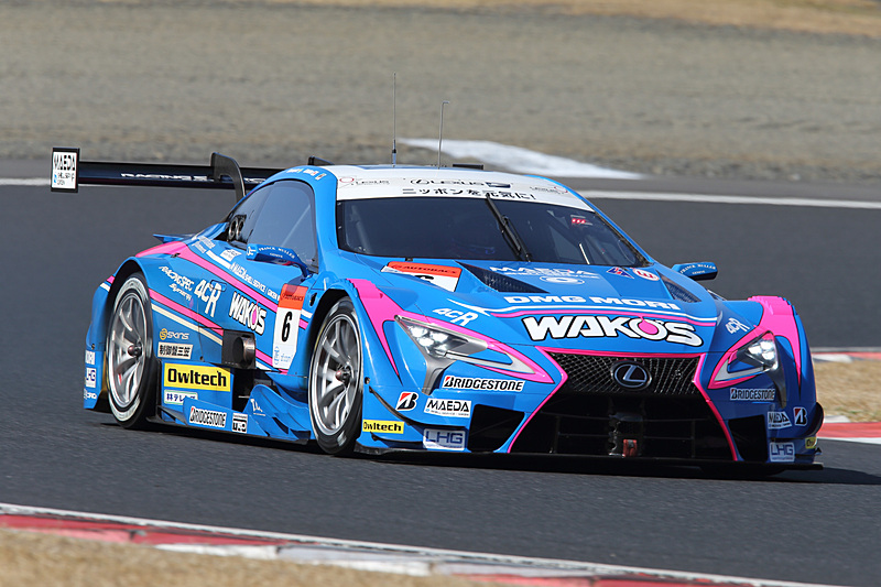 SUPER GT 公式テスト】初日トップタイム、GT500は6号車 WAKO'S 4CR