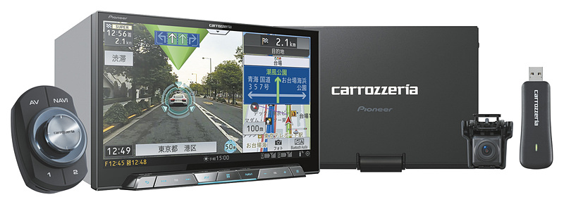 パイオニア、「MapFan コネクト」対応でPCやスマホと連携する新型