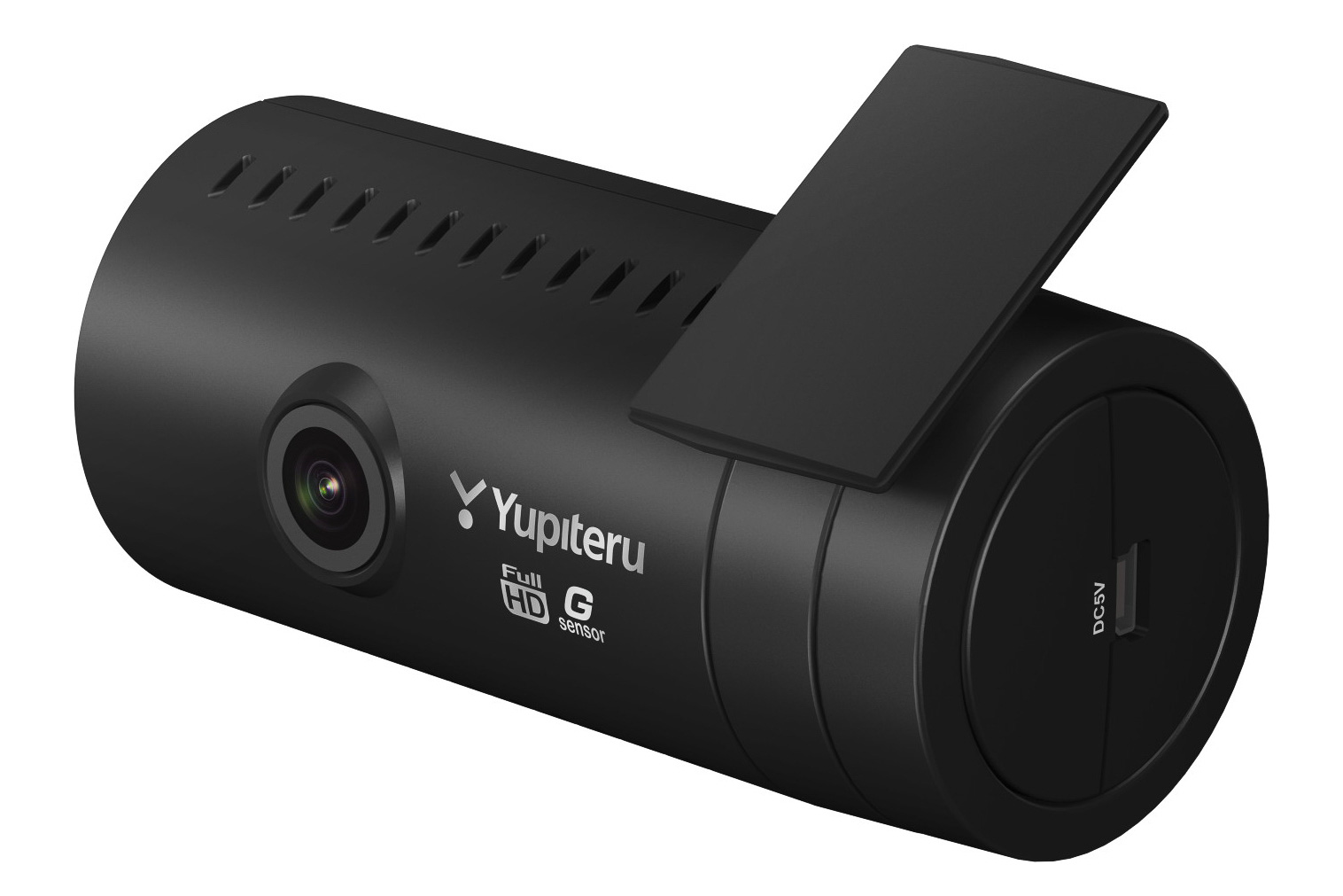 ユピテル、駐車記録機能にオプション対応したブラケット一体型ドラレコ