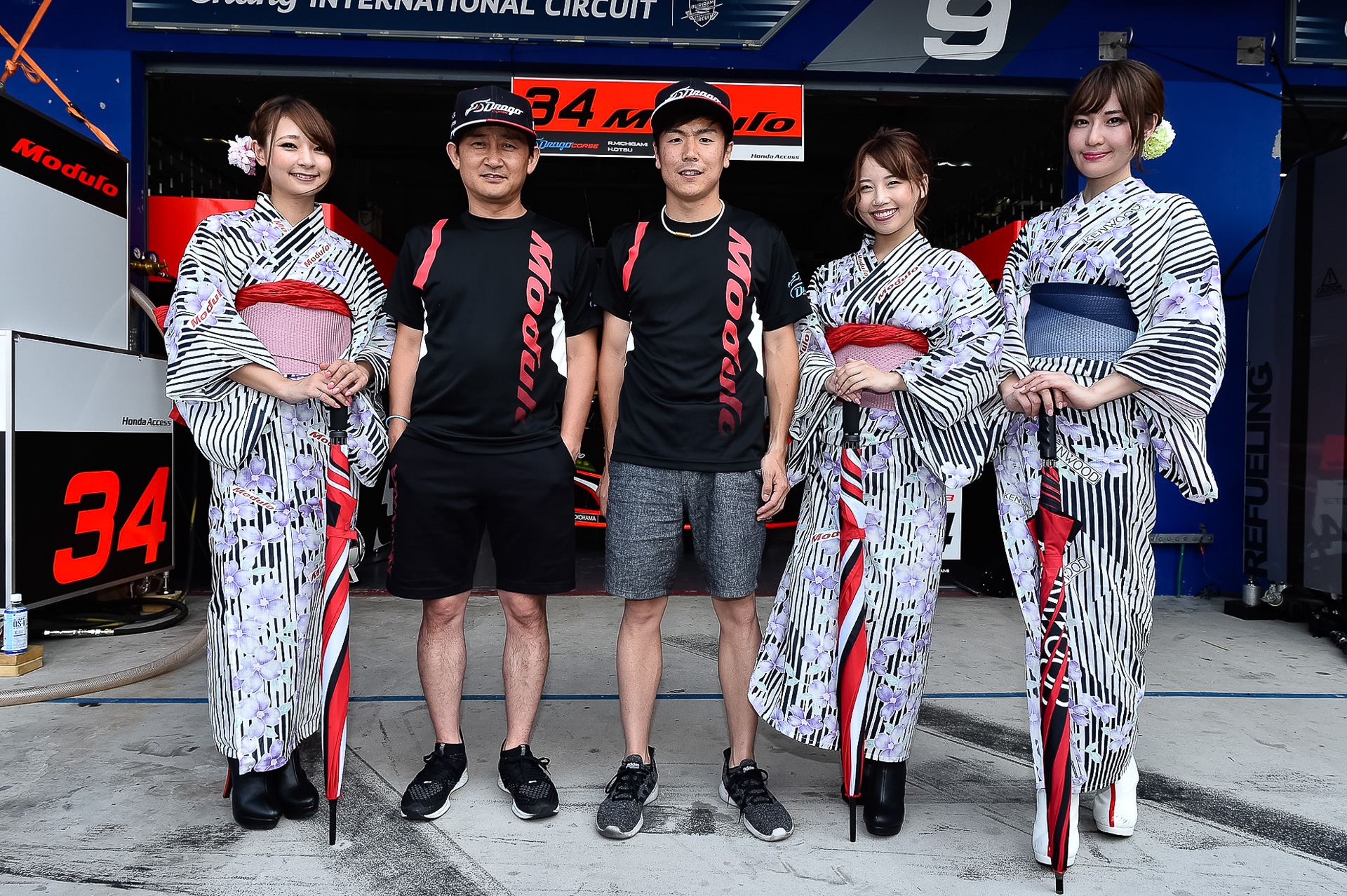 34号車 Modulo KENWOOD NSX GT3」応援レポート。灼熱の第4戦 タイでは