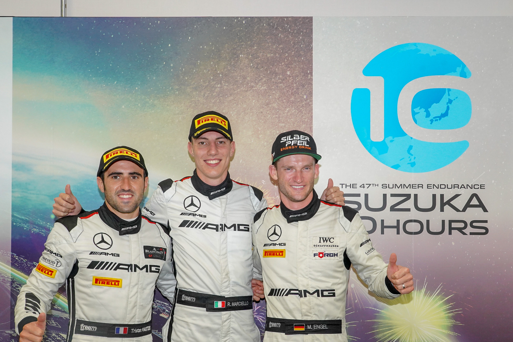 Suzuka10H】初代勝者 888号車 Mercedes-AMG Team GruppeM Racingの