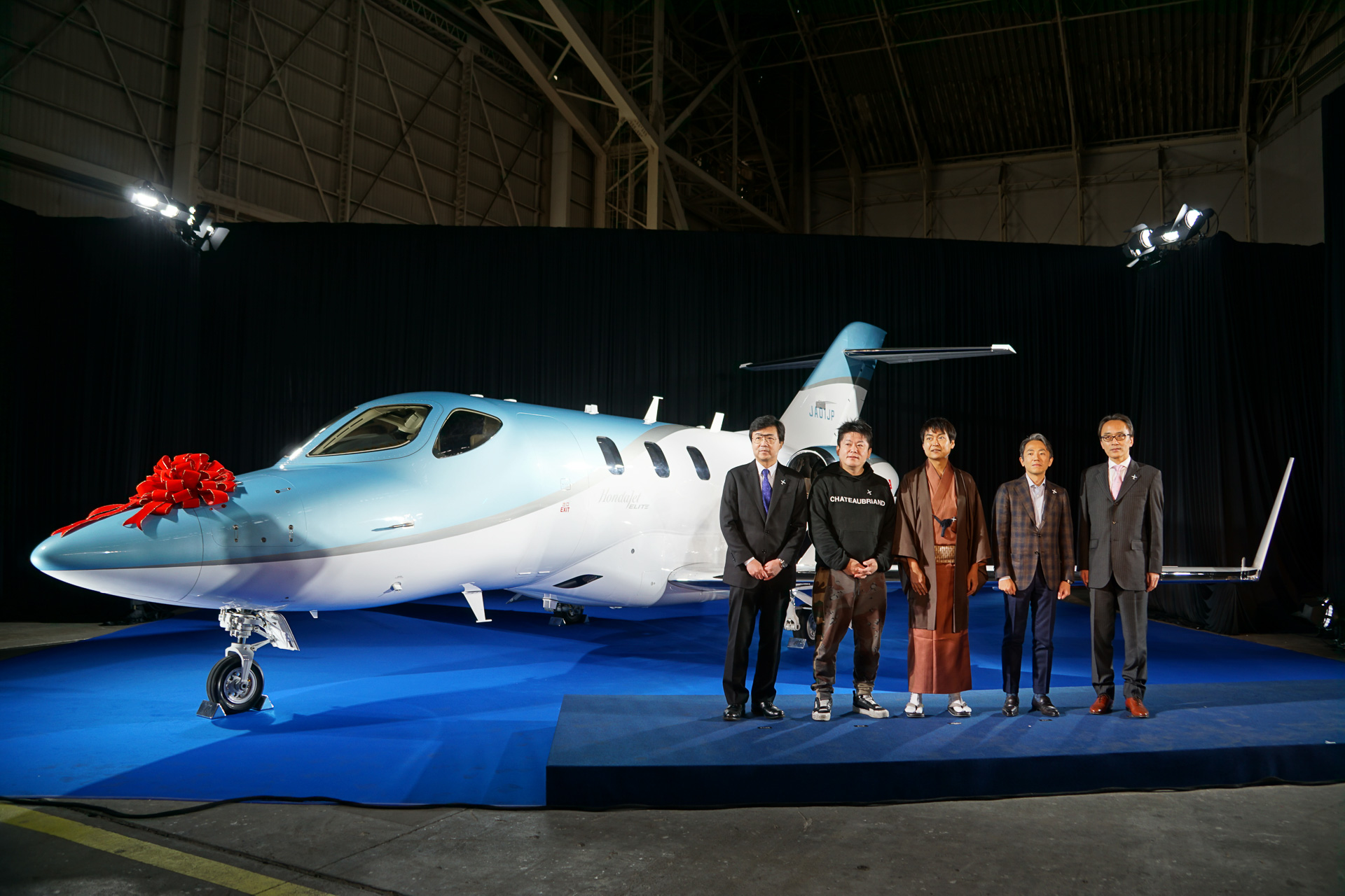 ホンダ、「HondaJet Elite」日本で初号機引渡し。共同所有者の千葉