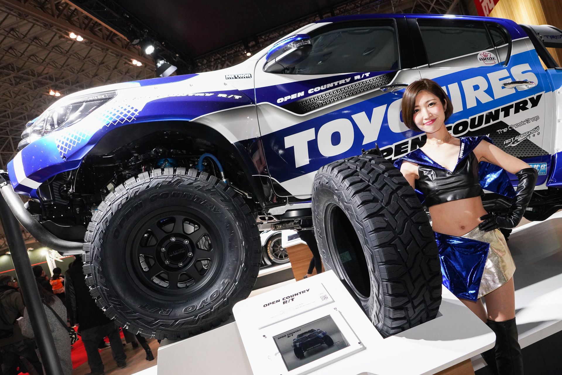 東京オートサロン 2019】トーヨータイヤブースはモンスター