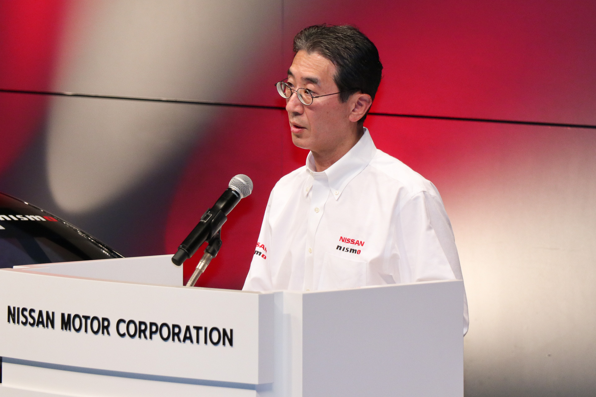 日産とNISMO、「2019年 日産モータースポーツ活動計画発表会」。平手