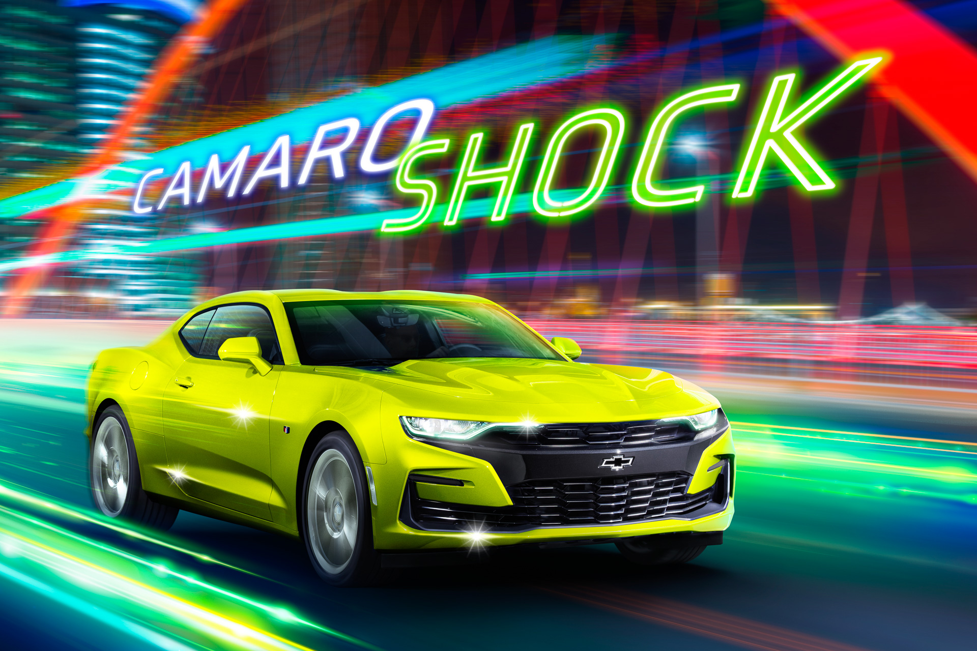 GM、フレッシュなネオンイエローの限定モデル「カマロ SHOCK EDITION」 - Car Watch